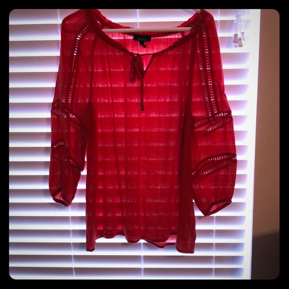 Red Blouse